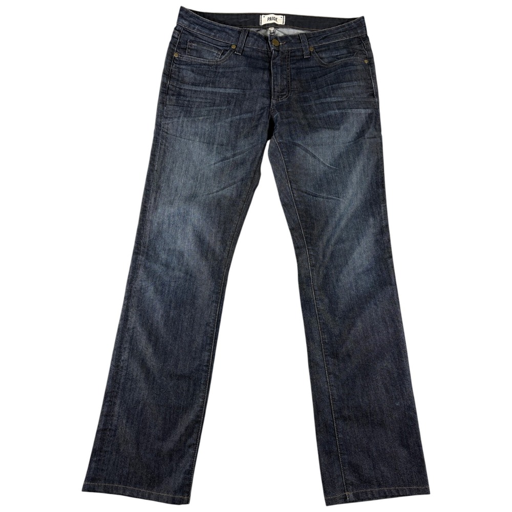 Paige Drexel Jeans Womens 32 Dark Blue Straight Premium Heritage Workwear